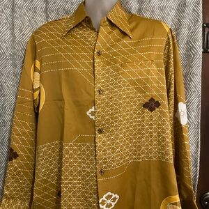 Vintage Mark Raysten Aloha Hawaiian Shirt M  Floral NWT